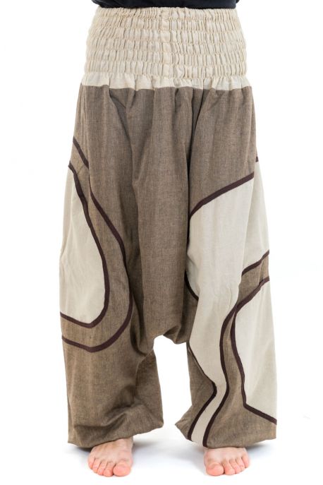 Sarouel grande taille elastique Jephrey zoom