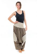 Sarouel grande taille elastique Jephrey femme