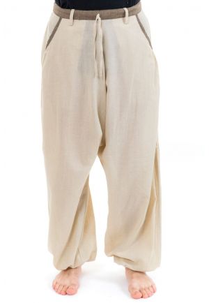 Pantalon sarouel droit casual homme Samadhi zoom