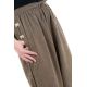 Pantalon japonais fluide large Sand