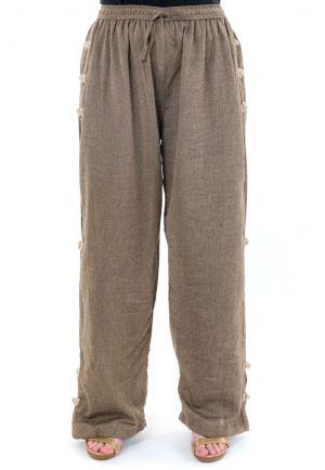 Pantalon japonais relax cool Sand zoom