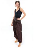 Pantalon sarouel elastique grande taille Tahiki femme