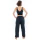 Pantalon sarouel jogging large noir