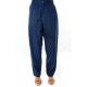 Pantalon carotte basic chic dark blue