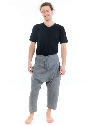 Sarouel pantacourt bermuda homme Manolo zoom