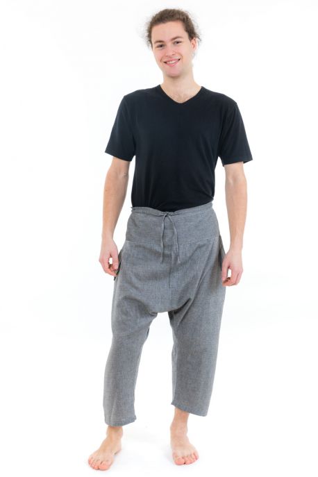 Sarouel pantacourt bermuda homme Manolo zoom