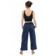 Pantalon large classic chic marine Esy