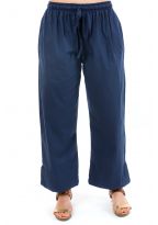 Pantalon large classic chic marine Esy