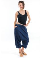 Sarouel pantacourt homme coton leger Milo