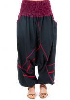 Sarouel elastique grande taille femme homme Raksi full size