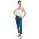 Pantalon droit carotte cool chic femme