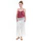 Top debardeur dentelle nacre rose