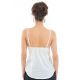 Top debardeur dentelle vintage chic