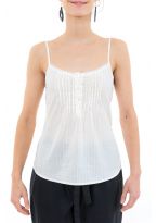 Top debardeur dentelle vintage chic zoom