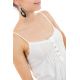 Top debardeur dentelle vintage chic
