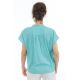 Top chemisier femme broderies et nacre