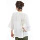 Blouse chemisier dentelle broderies boheme