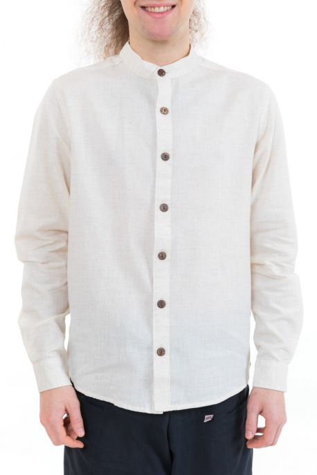 Chemise homme casual chic natural zoom