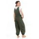 Salopette femme kaki originale Ella