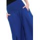 Sarouel jupe-culotte femme bleu roi