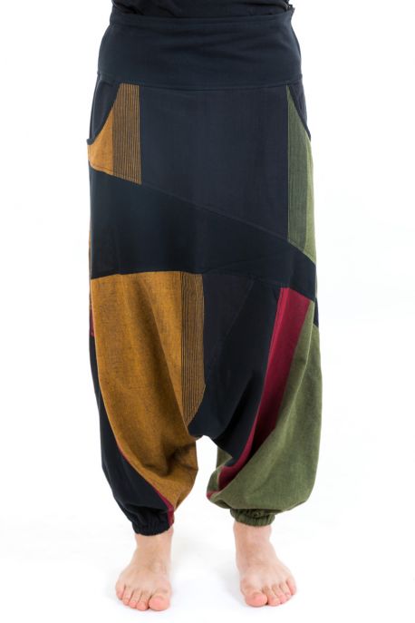 Sarouel mixte graphic ethnic Tapanga zoom