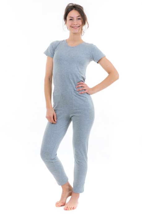 Combinaison pantalon femme jersey zen face
