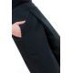 Pantalon raccourci trois quarts large noir