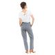 Pantalon casual zen mixte gris