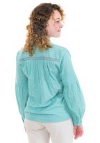 Blouse chemisier dos dentelle Lany dos