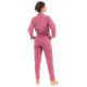 Combi pantalon saharienne rose brique