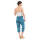 Pantacourt bermuda carotte femme Drita