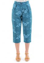Pantacourt bermuda carotte femme Drita zoom