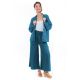 Pantalon fluide large femme Toudou face