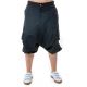 Bermuda sarouel cargo black Milhan zoom