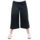 Pantalon raccourci pantacourt hybride noir zoom