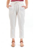 Pantalon carotte casual naturel Bhanilako zoom