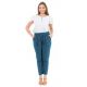 Pantalon carotte bleu petrole Nebalah