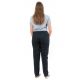 Pantalon coupe carotte basique noir