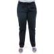 Pantalon coupe carotte basique noir zoom