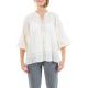 Blouse romantique dentelle et pampilles Ivory zoom