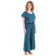 Combinaison pantalon fluide retro chic face