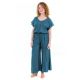 Combinaison pantalon fluide retro chic Sixtine