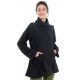 Veste longue polaire douce Bahiri face