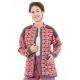 Veste femme broderies ethnic chic Kadahi face