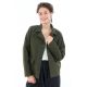 Veste femme kaki army chic Senah face