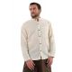 K55 Chemise coton léger nepalais - boutons noix de coco