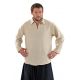 Chemise col relax chanvre