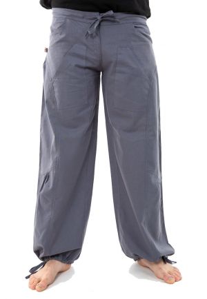pantalon hybride homme femme gris souris
