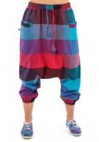 Sarouel pantacourt femme madras Tika