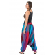 Sarouel femme ceinture elastique et liens Bachatah